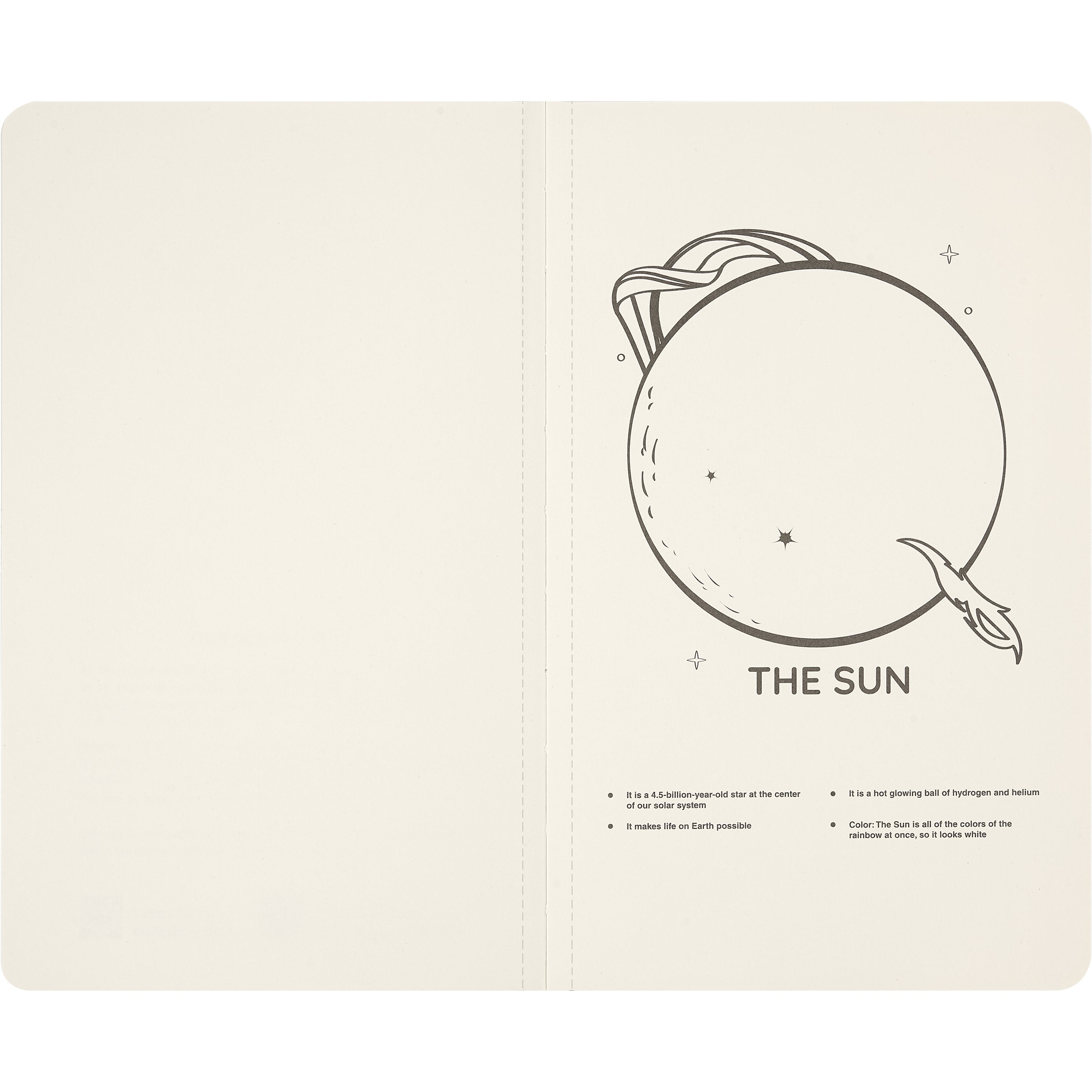 MOLESKINE LTD NASA LARG VOLANT JOURNAL PLAIN GLOW