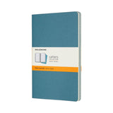 Moleskine Cahier Journal Brisk Blue Packet 3 Ruled Large