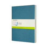 Moleskine Cahier Journal Brisk Blue Packet 3 Plain XL