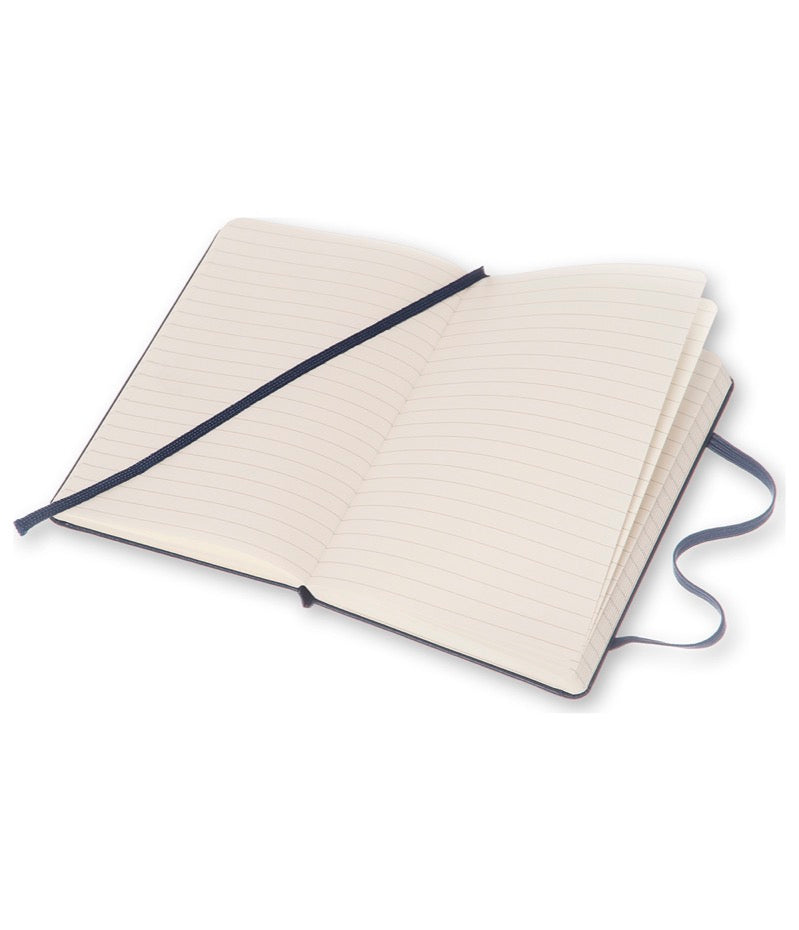 Moleskine Notebook Sapphire Blue Ruled Pocket