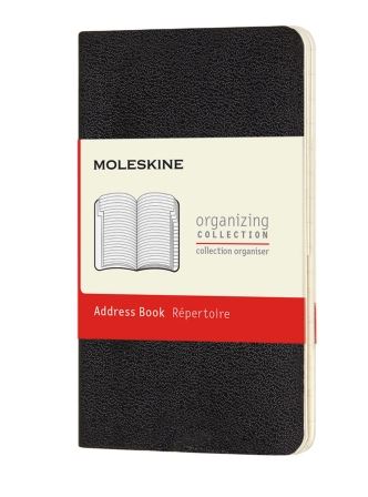 Moleskine Address Book Black Pocket