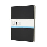 Moleskine Cahier Journal Black Packet 3 Dot Grid XL
