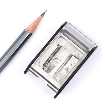 Blackwing Two Step Long Point Sharpener Black