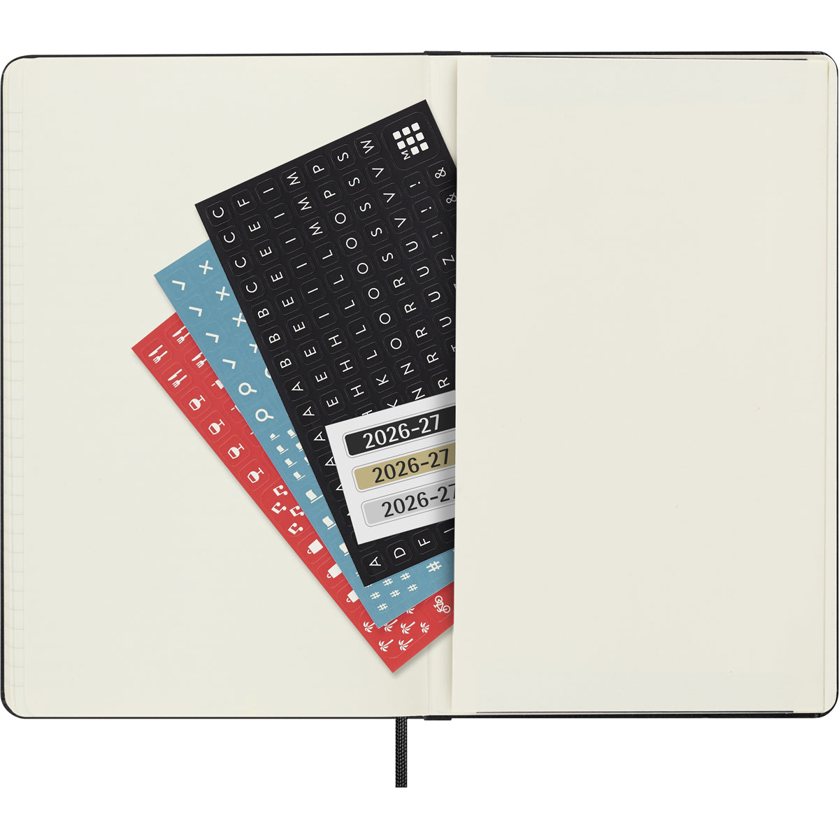 MOLESKINE 18 MONTH DIARY WEEKLY HARDCOVER BLACK