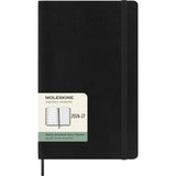 MOLESKINE 18 MONTH DIARY WEEKLY SOFTCOVER BLACK LARGE