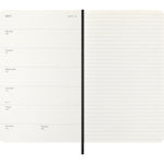 MOLESKINE 18 MONTH DIARY WEEKLY SOFTCOVER BLACK