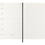 MOLESKINE 18 MONTH DIARY WEEKLY SOFTCOVER BLACK LARGE