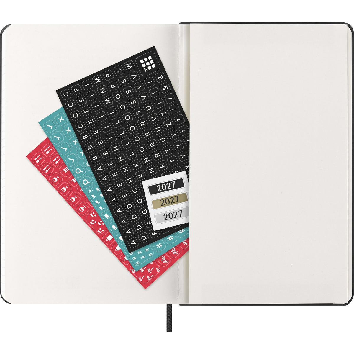 MOLESKINE 2027 DAILY DIARY BLACK HARD COVER