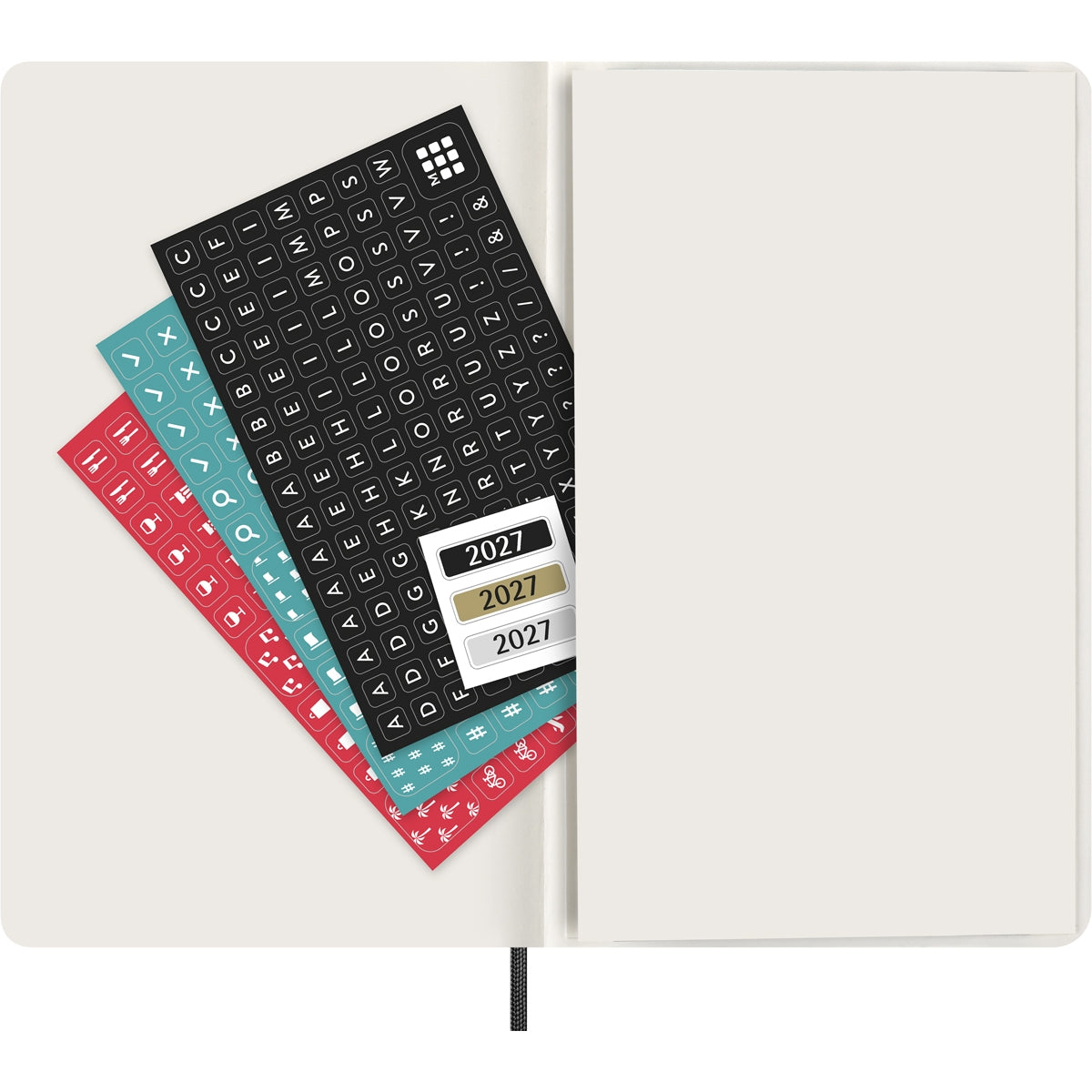 MOLESKINE 2027 DAILY DIARY BLACK SOFT COVER