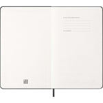 MOLESKINE 2027 WEEKLY + NOTES DIARY BLACK HARD COVER