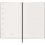 MOLESKINE 2027 WEEKLY + NOTES DIARY BLACK HARD COVER