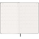 MOLESKINE 2027 WEEKLY + NOTES DIARY BLACK HARD COVER