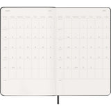 MOLESKINE 2027 WEEKLY + NOTES DIARY BLACK HARD COVER