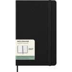 MOLESKINE 2027 WEEKLY + NOTES DIARY BLACK HARD COVER