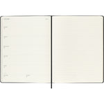 MOLESKINE 2027 WEEKLY + NOTES DIARY BLACK HARD COVER