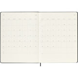 MOLESKINE 2027 WEEKLY + NOTES DIARY BLACK HARD COVER