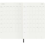 MOLESKINE 2027 WEEKLY + NOTES DIARY BLACK SOFT COVER