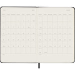 MOLESKINE 2027 WEEKLY HORIZONTAL DIARY BLACK HARD COVER