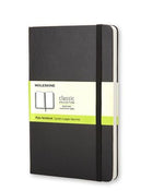 Moleskine Notebook Black Plain Pocket