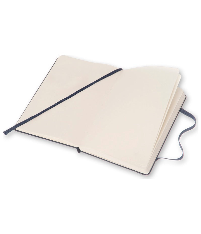 Moleskine Notebook Sapphire Blue Plain Pocket