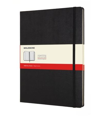 Moleskine Address Book Black Large