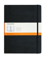 Moleskine Notebook Black Ruled XL