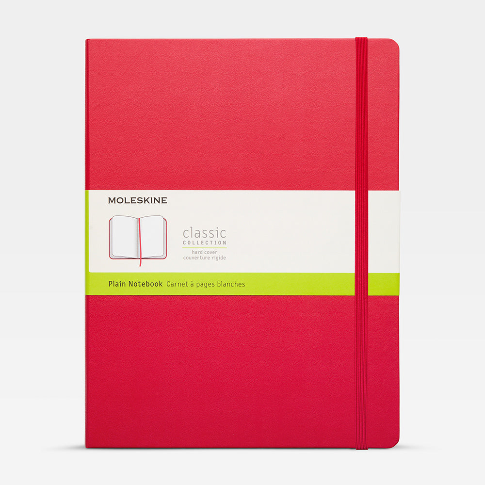 Moleskine Notebook Red Plain