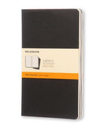 Moleskine Cahier Journal Black Packet 3 Ruled Large