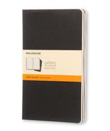 Moleskine Cahier Journal Black Packet 3 Ruled Large