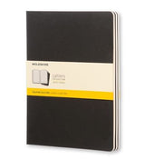 Moleskine Grid Journal Black Packet 3 XL