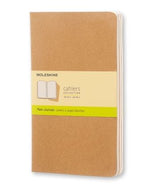 Moleskine Cahier Journal Kraft Packet 3 Plain Large