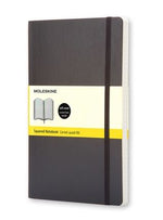Moleskine Softcover Notebook Black Grid Large