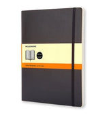 Moleskine Softcover Notebook Black Ruled XL