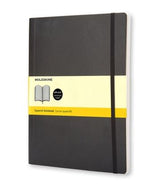 Moleskine Softcover Notebook Black Grid XL