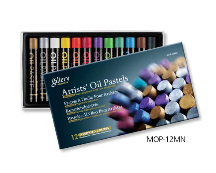 Mungyo Gallery Oil Pastel Metallic Set 12 SET