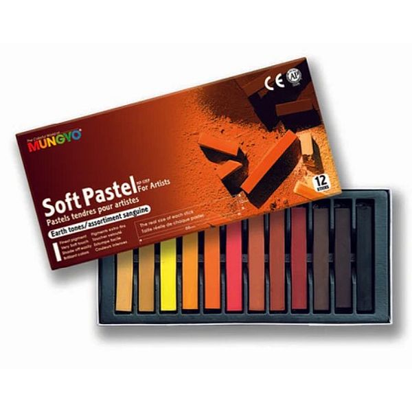 Mungyo Soft Pastel Earthtone Set 12 SET