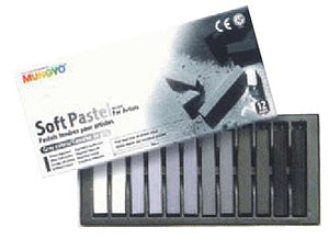 Mungyo Soft Pastel Greytone Set 12 SET