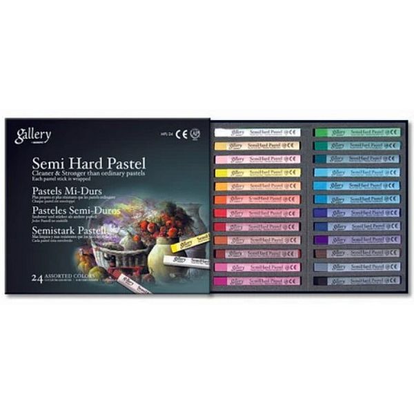 Mungyo Semi-Hard Pastel Assorted Set 24