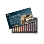 Mungyo Gallery Semi-Hard Pastel Earthtone Set 12 SET