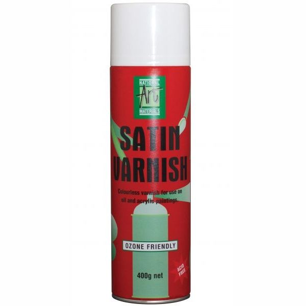 National Art Material Varnish Satin 400g