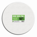 National Art Materials Canvas Panel White Round 10"