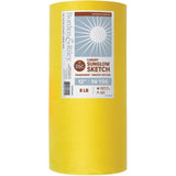 Borden & Riley Sun-Glo Yellow Tracing Paper Roll 12"x50yd