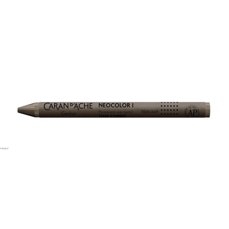 CARAN D'ACHE NEOCOLOR I WAX CRAYON 049 NATURAL UMBER
