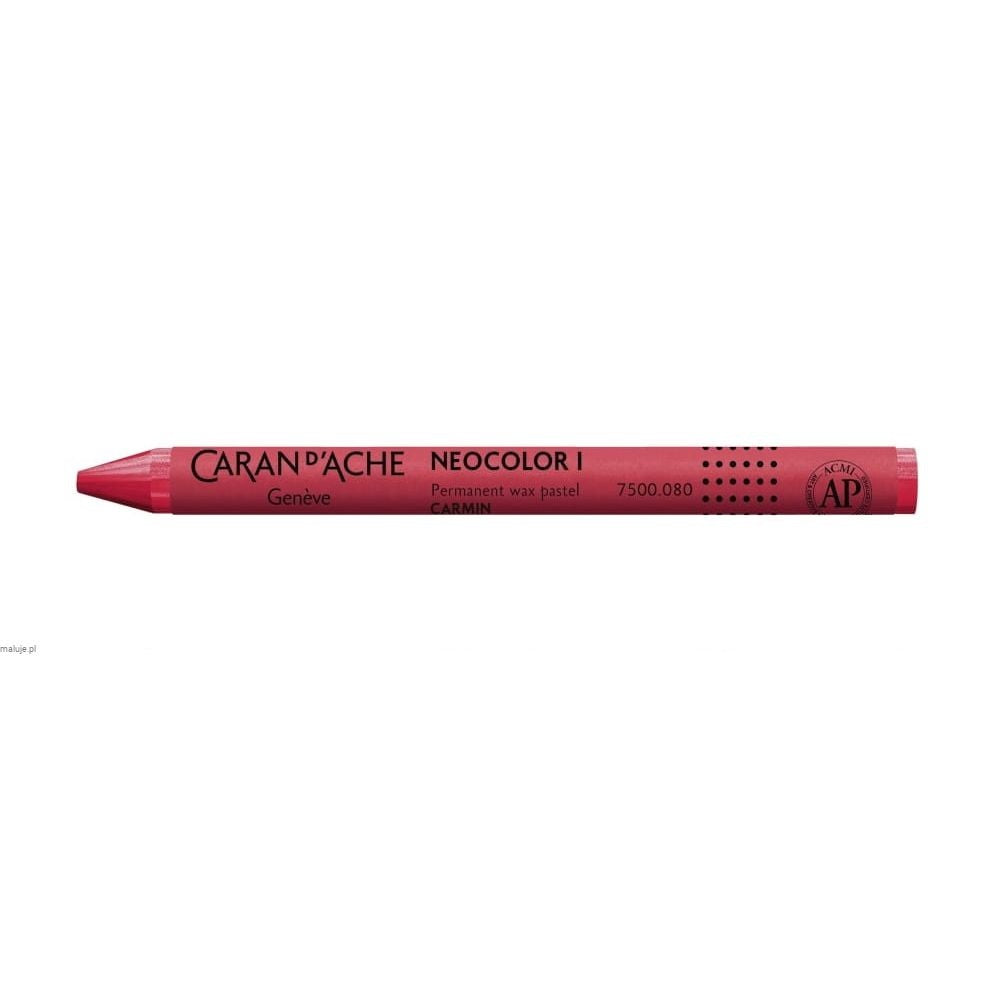 CARAN D'ACHE NEOCOLOR I WAX CRAYON 080 CARMINE