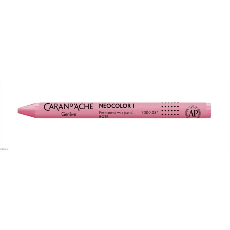 CARAN D'ACHE NEOCOLOR I WAX CRAYON 081 PINK