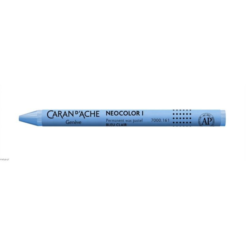 CARAN D'ACHE NEOCOLOR I WAX CRAYON 161 LIGHT BLUE