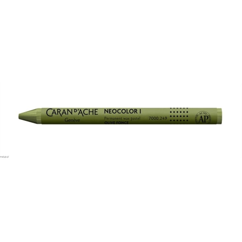 CARAN D'ACHE NEOCOLOR I WAX CRAYON 249 OLIVE