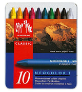 Caran D'Ache Neocolor I Wax Crayon Tin Set 10 SET