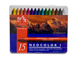 Caran D'Ache Neocolor I Wax Crayon Tin Set 15 SET