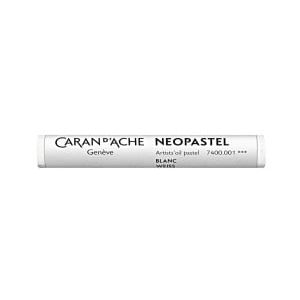 CARAN D'ACHE NEOPASTEL OIL PASTEL 001 WHITE